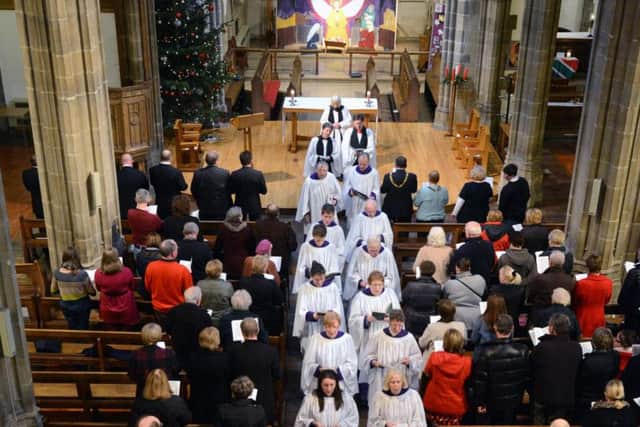 Several carol services are being held in the run-up to Christmas.