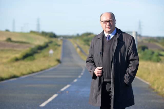 Grahame Morris MP, Easington, on the road which will take traffic in and out of Jade Business Park.