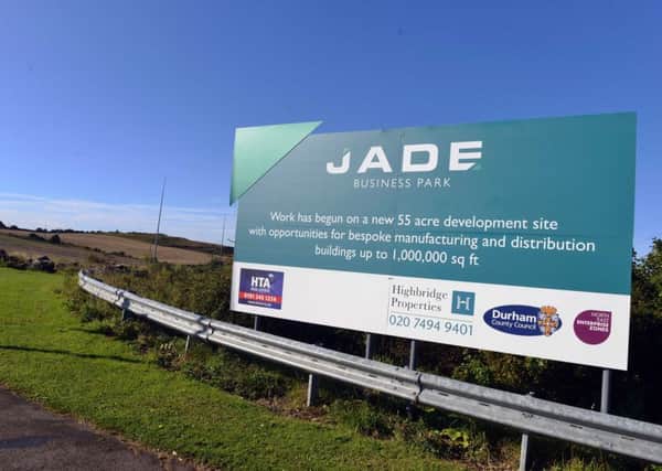 The sites of Jade Business Park, formerly known as Hawthorn Business Park, in Murton.