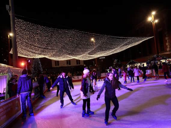 Last year's Christmas in Sunderland Frost Village official opening event. Picture by David Wood