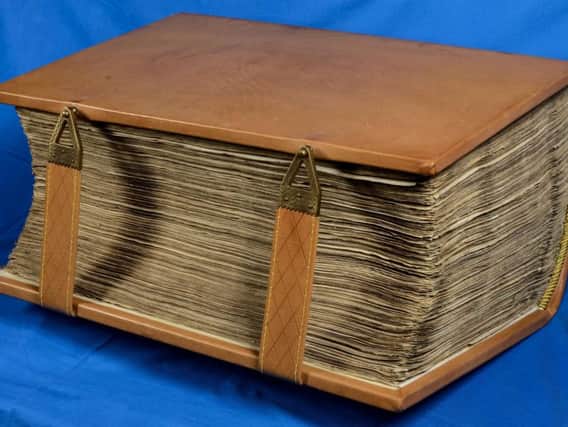 The Codex Amiatinus, a giant Bible which is returning to Britain after more than 1,300 years to go on display in an exhibition on treasures of the Anglo-Saxon world.