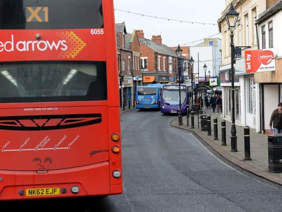 Buses are continuing to be diverted away from Houghton town centre as a result of youngsters antisocial behaviour.