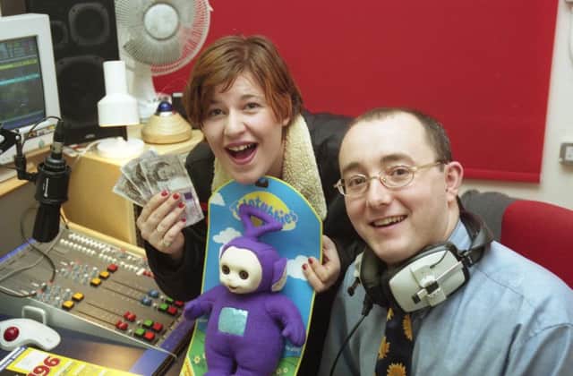 Clare Barker boosted the Echo Scanner of Hope Appeal when she heard a Teletubby toy was up for grabs.