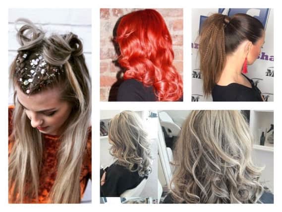 Local hairdressers can help you get ready for the party season.