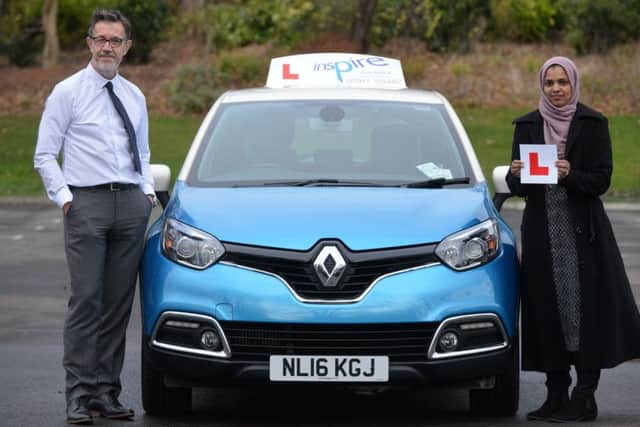 Sujona Begum has become Sunderland's first female Asian driving instructor through Inspire's Dean Henson