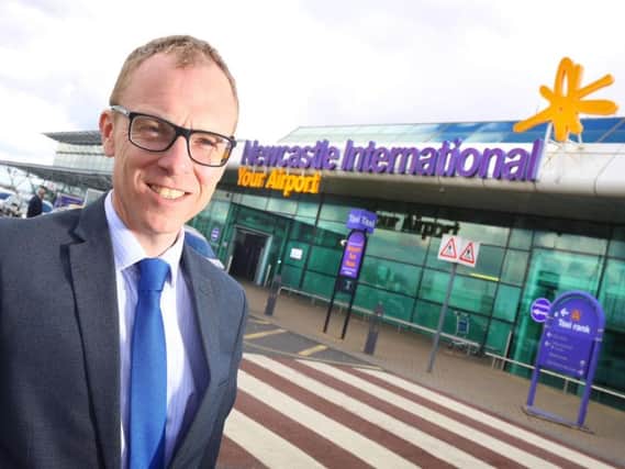 Nick Jones, chief executive of Newcastle International Airport.