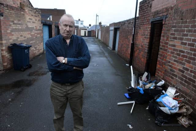 Alan Lee angry over fly tipping