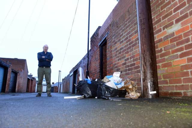 Alan Lee angry over fly tipping