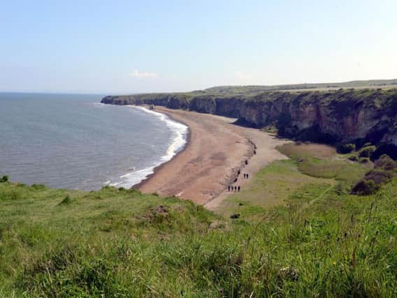 The Blast Beach at Dawdon, which is part of Seaham Coastguard Rescue Team's area.