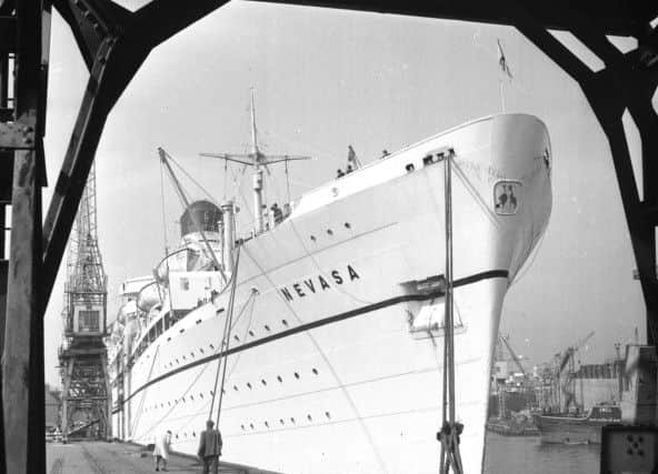 The SS Nevasa gets ready to sail in 1968 - this time to Stockholm, Leningrad and Copenhagen.