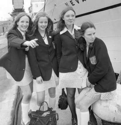 Red House schoolgirls in 1974.