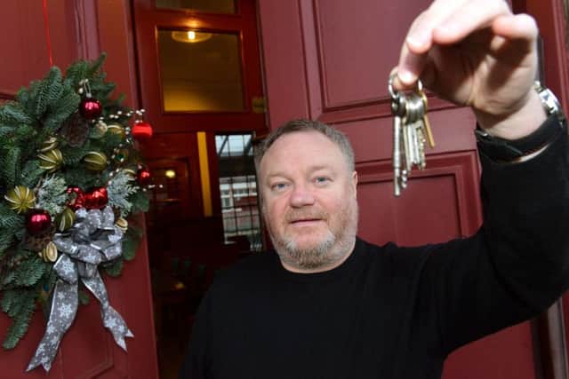 SAFC Museum founder Michael Ganley has been formally handed the keys