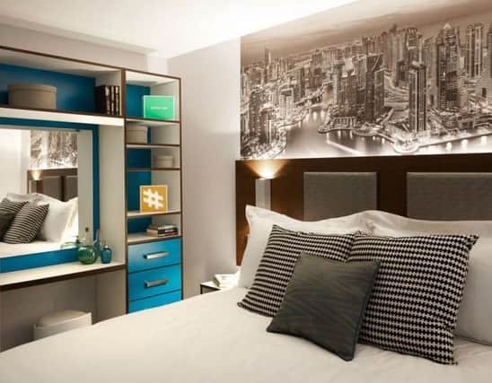 How a bedroom in the new student accommodation could look. Image with courtesy of 5 Star PR and Marketing.