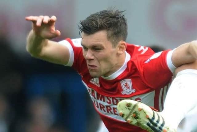 Boro scorer Jonny Howson