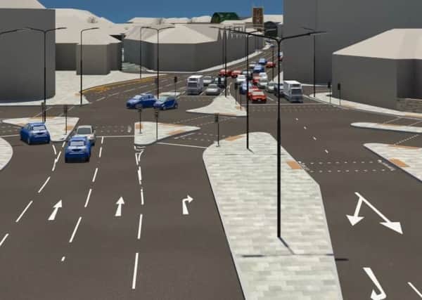 How The Wheatsheaf Junction in Monkwearmouth would look if the Northern Gateway plan is approved.