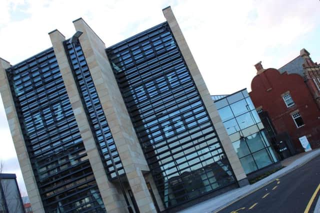 Sunderland Enterprise Growth Hub in the form of the Hope Street Xchange building on Hind Street.