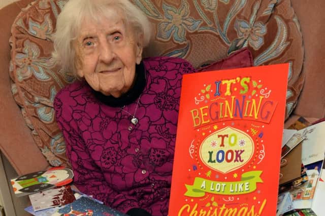 An appeal was launched to get Christmas cards for Wyn.
