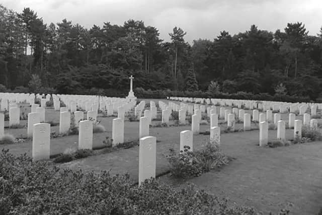 Heverlee, one of the war cemeteries which pay tribute to the fallen of the Second World War.