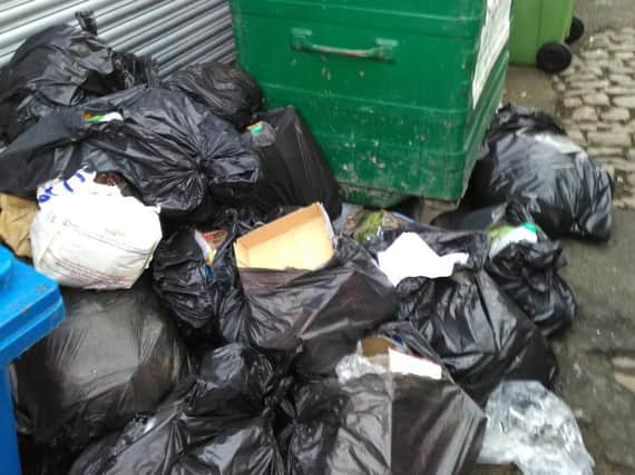 Some of the rubbish