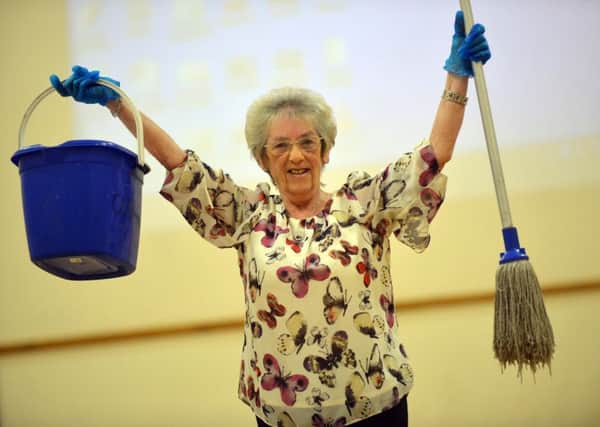 School cleaner Edwena Bell retires from The Ribbon Academy Trust.