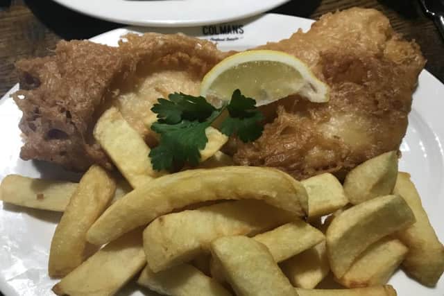 Colmans classic fish and chips