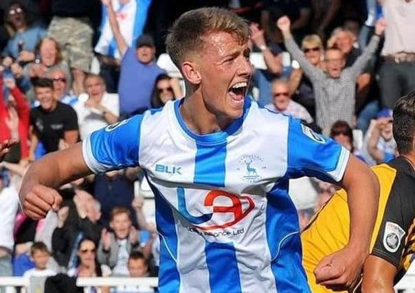 Young Hartlepool striker Connor Simpson is off to Preston.