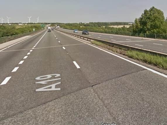 The A19 northbound at Hylton Bridge. Picture from Google Images