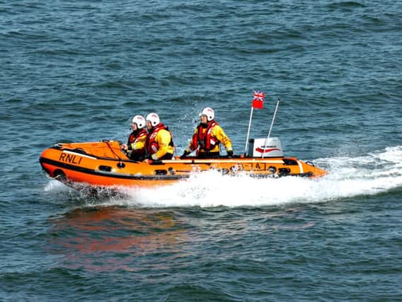 The RNLI's inshore lifeboat was part of the search earlier on today.