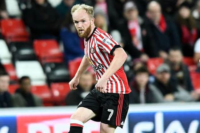 Jonny Williams in action for Sunderland.