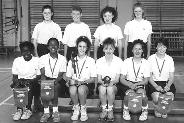 St Anthony's netball match in 1990. Do you know anyone in the picture?