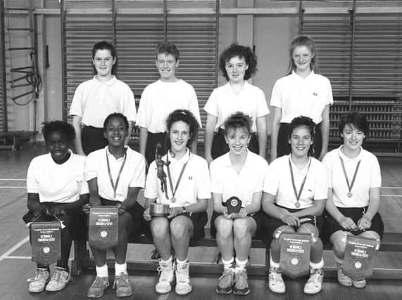 St Anthony's netball match in 1990. Do you know anyone in the picture?