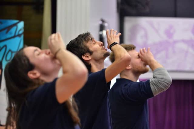 Smashed being staged at Monkwearmouth Academy.