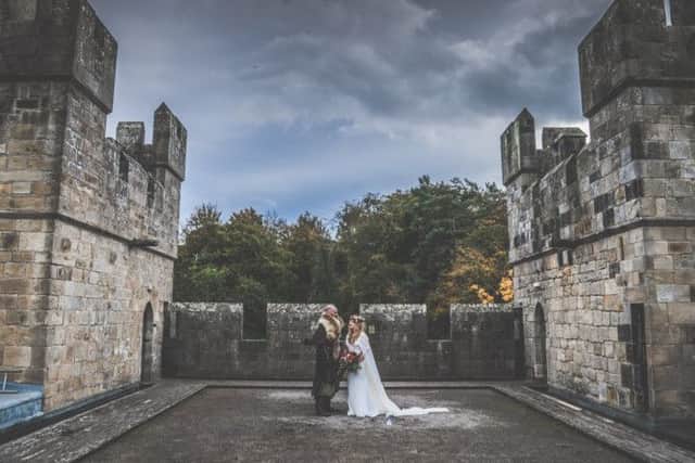 Game of Thrones-style wedding at Langley Castle
