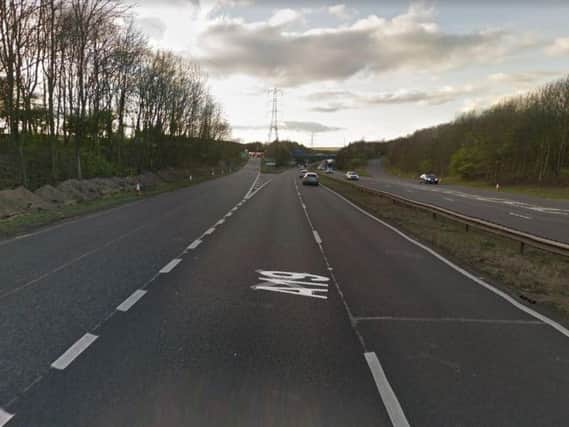 The vehicle broke down on the A19. Picture by Google Maps.
