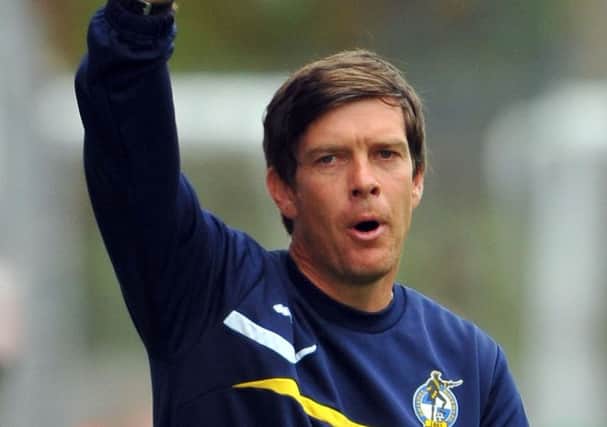 Former Pools player Darrell Clarke, assistant manger of Bristol Rovers. Picture by FRANK REID