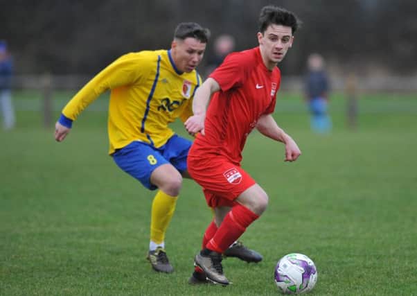 Washington (red) take on Sunderland RCA earlier this month