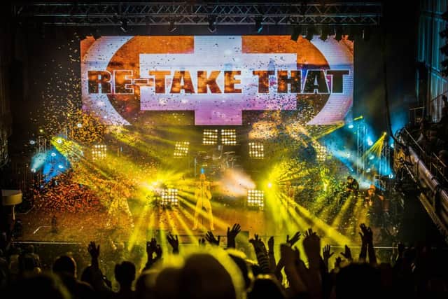 Re-Take That on stage