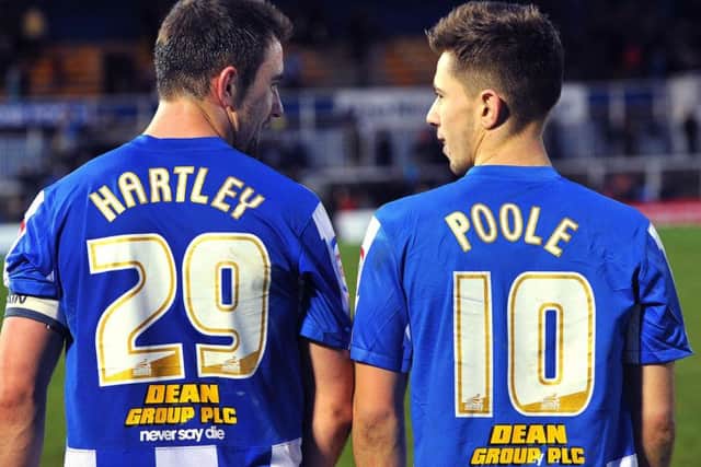 Hartley-Poole were the scorers at Notts County