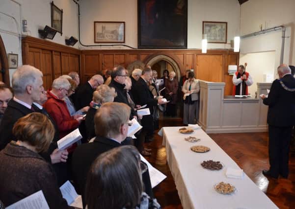 The new servery at Sunderland Minster was blessed during a special service.