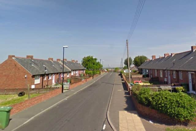The emergency services were called to Tamar Street in Easington Lane. Copyright Google Maps.