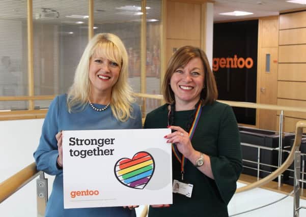 Louise Bassett, executive director (Corporate Services) at Gentoo and Lucy Malarkey, Deputy Director (Operations) also of Gentoo.