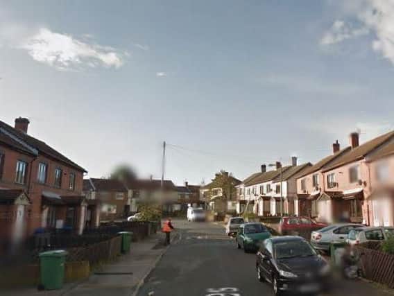 Ryton Crescent in Deneside, Seaham, where the incident happened. Image copyright Google Maps.