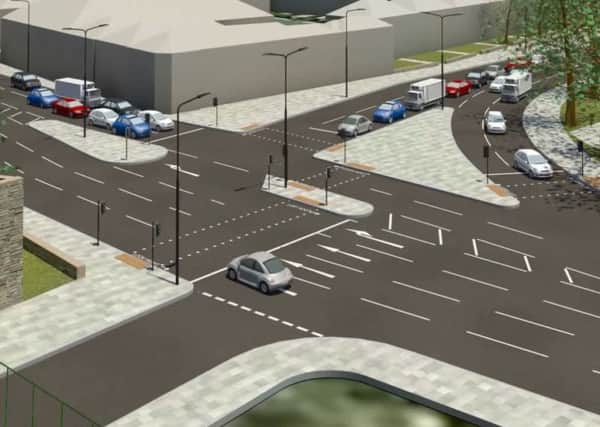 How the junction of North Bridge Street and Dame Dorothy Street will look once the Northern Gateway plan is carried out.