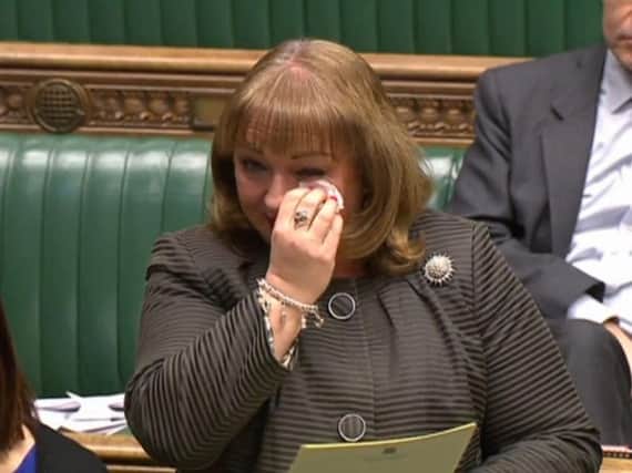 Sharon Hodgson MP speaks in Commons.