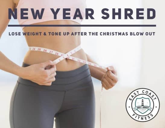 New Year Shred with East Coast Fitness.