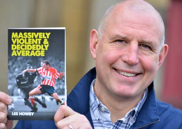 Lee Howey with his new autobiography