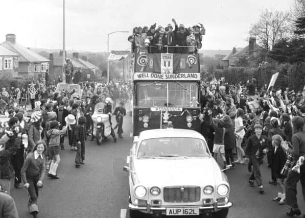 The parade on Durham Road going towards Sunderland city centre.