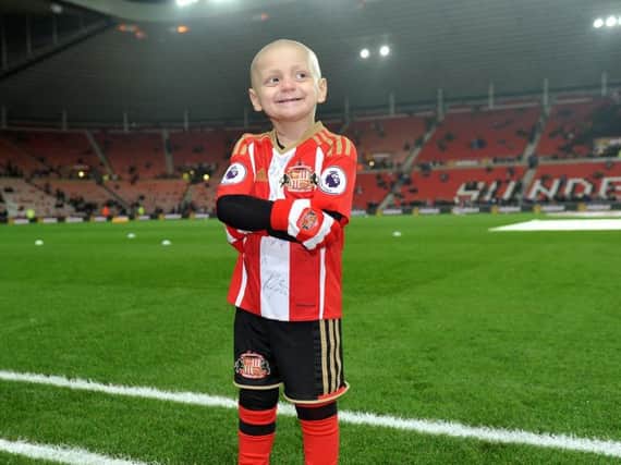 Bradley Lowery, who passed away aged six last July.