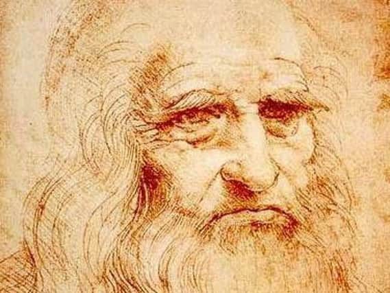 The work of Leonardo da Vinci - shown here in a portrait - is to go on display in Sunderland next year.