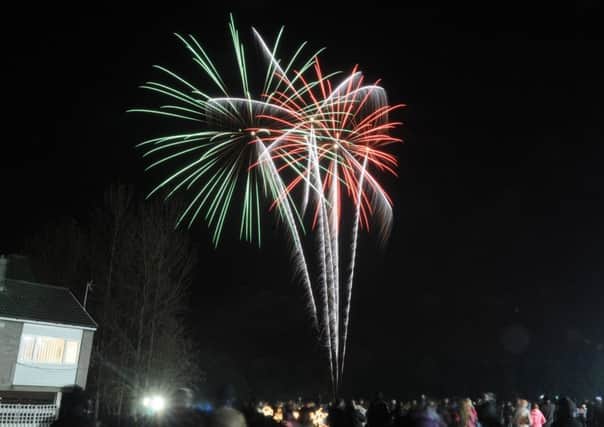 A previous fireworks display held in Peterlee.
